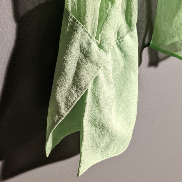 I.C.E sheer collared blouse with camisole - Picture 2 of 4